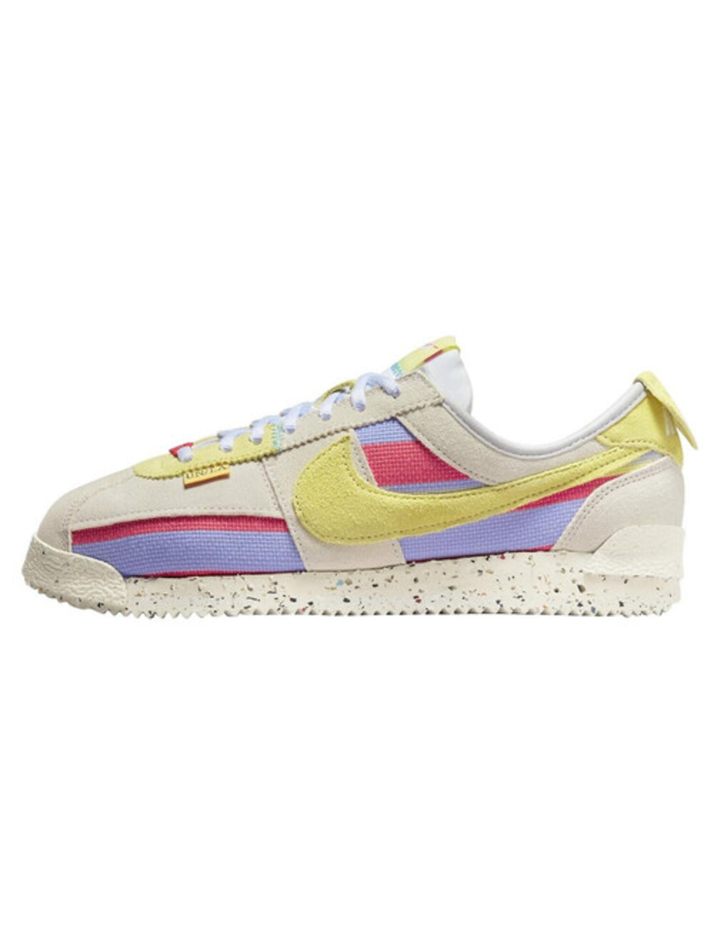 Nike Cortez SP Men's 10 Sneakers - Womens 11.5 Shoes DR1413 100 Lemon Purple NEW